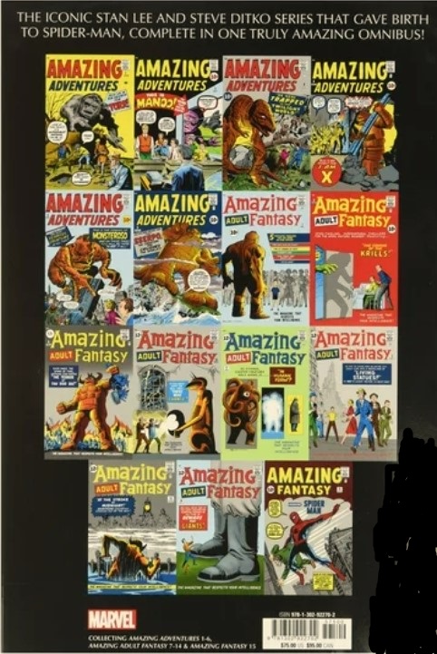 Amazing Fantasy Omnibus back